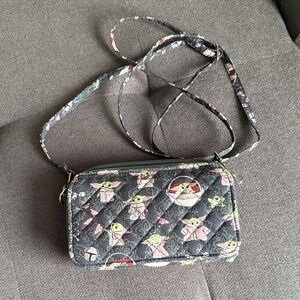 Vera Bradley Quilted Character Crossbody Bag - Gray